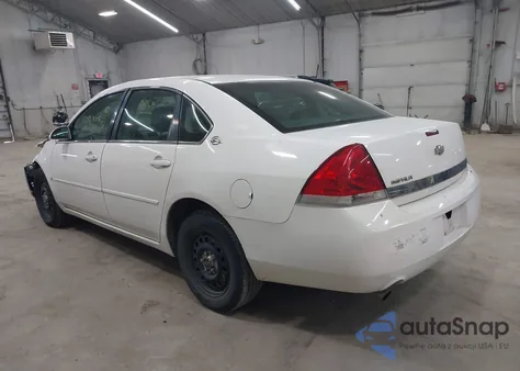 2007 Chevrolet Impala Police из США, поврежденный, VIN 2G1WS55R879373580